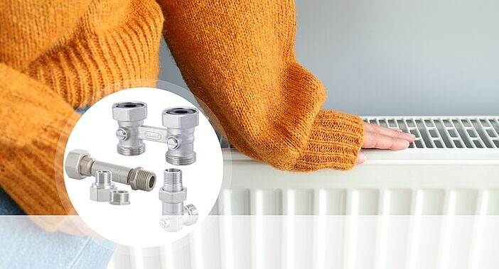Radiator connections for cozy warmth